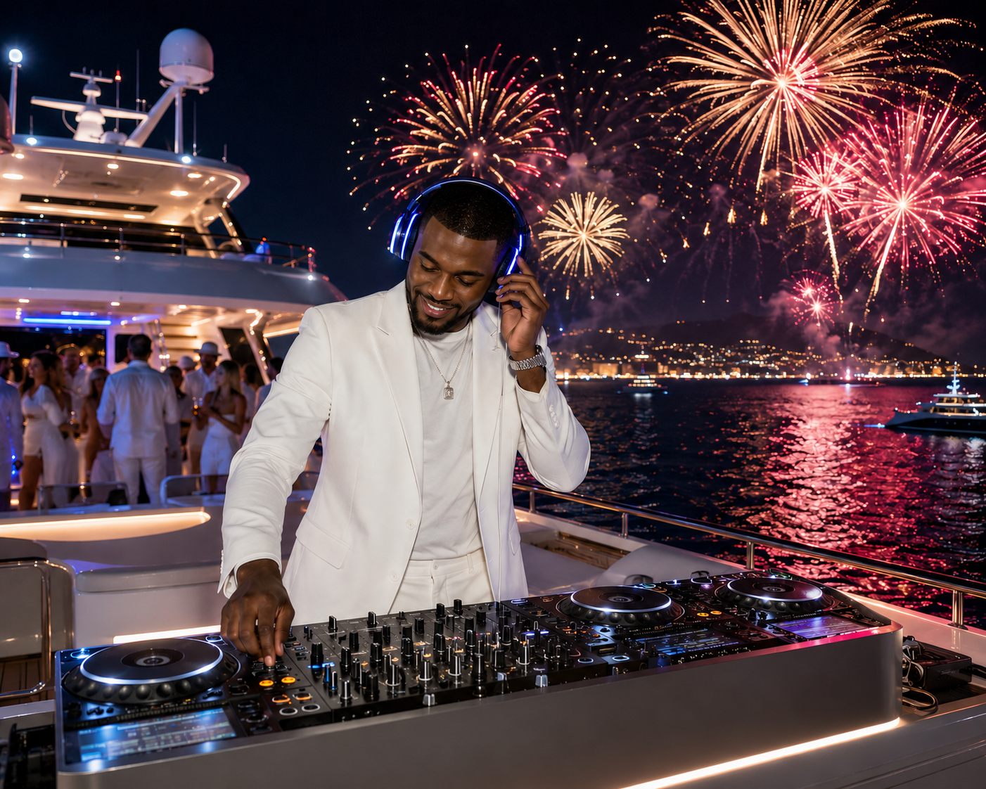 DJ boat party